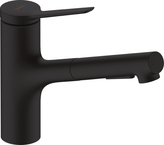Кухненски смесител H150 2jet с издърпващ се струйник - Zesis M33 150 2jet