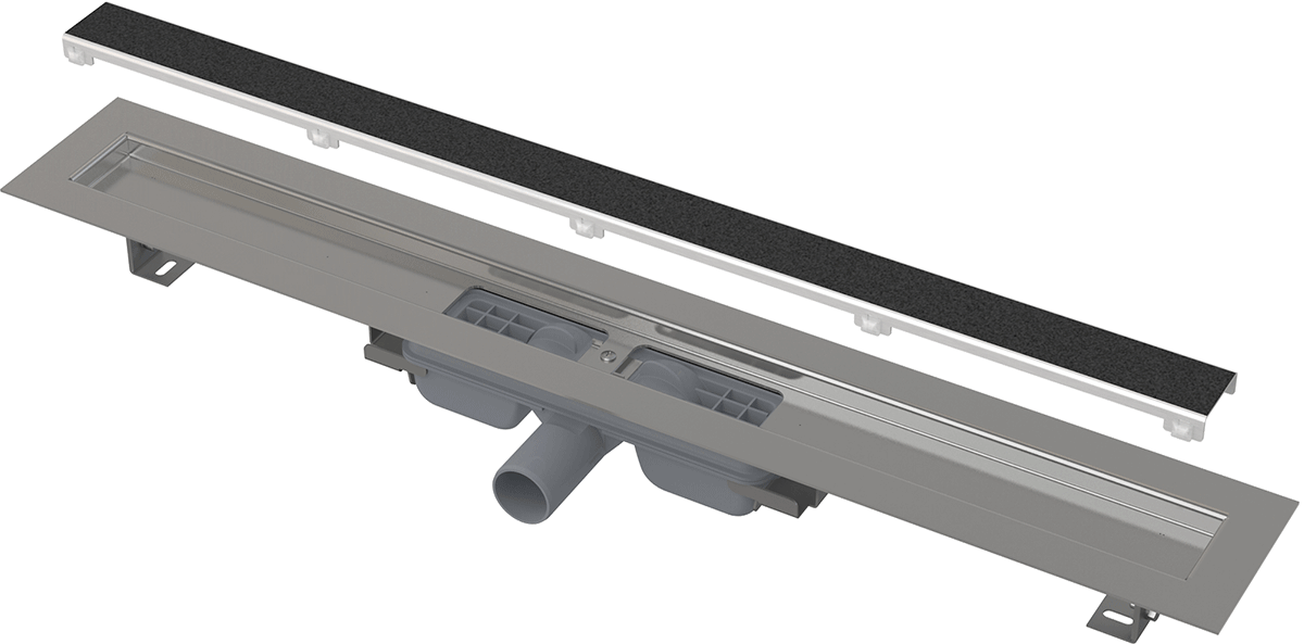 Линеен сифон за дебели подови настилки - APZ115 Marble Low