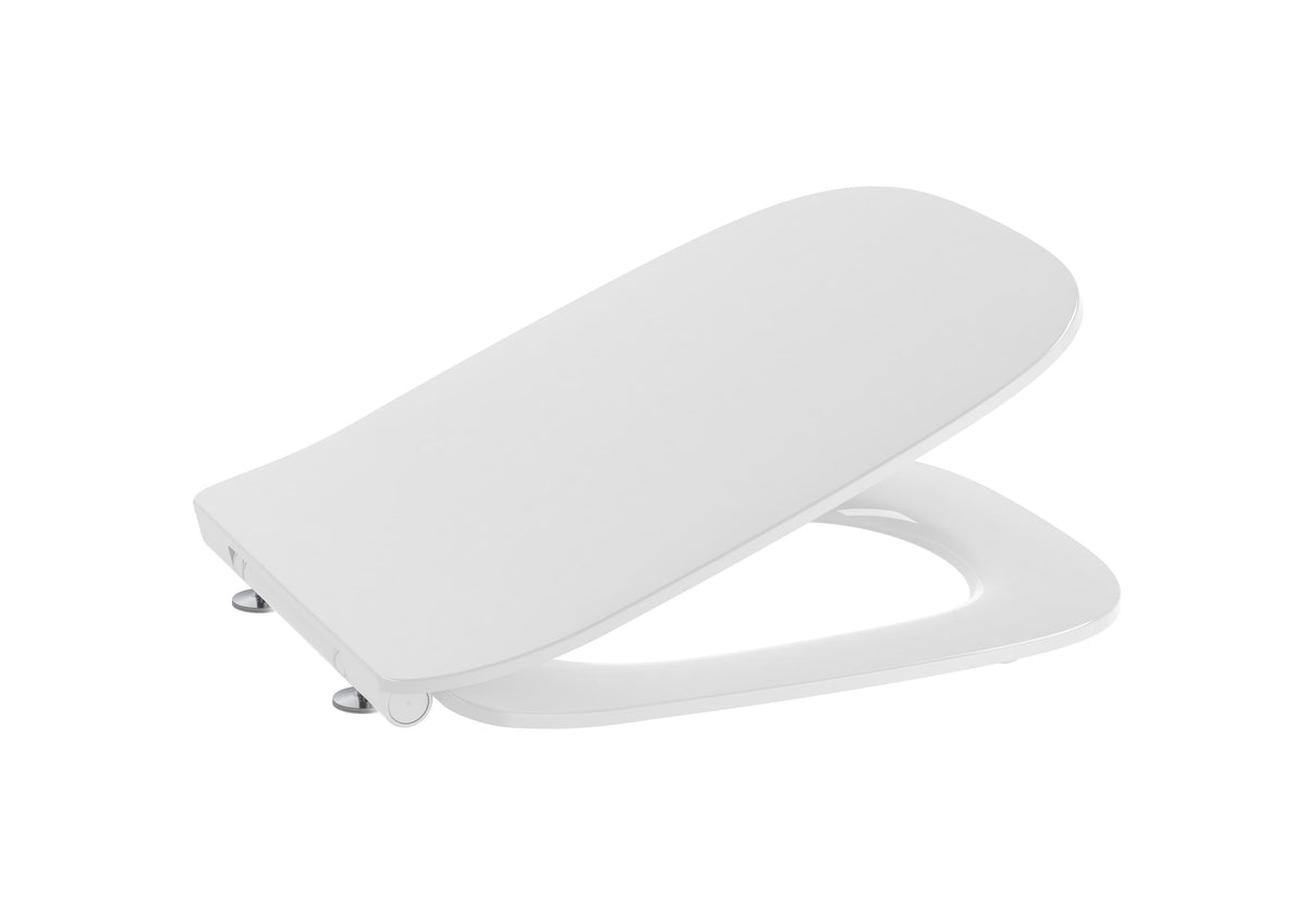 SQUARE - седалка и капак за тоалетна чиния SLIM, със забавено падане - Debba