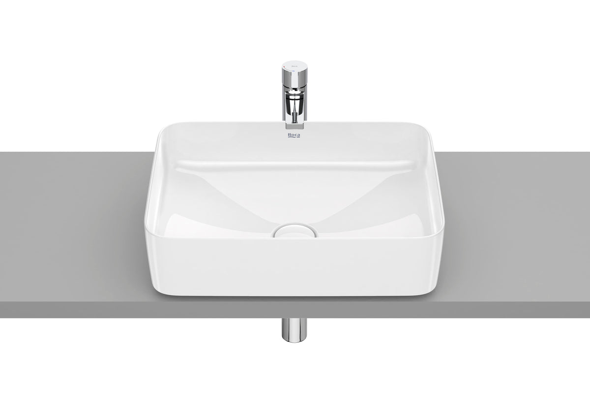SQUARE - Умивалник за върху плот от FINECERAMIC® - Inspira