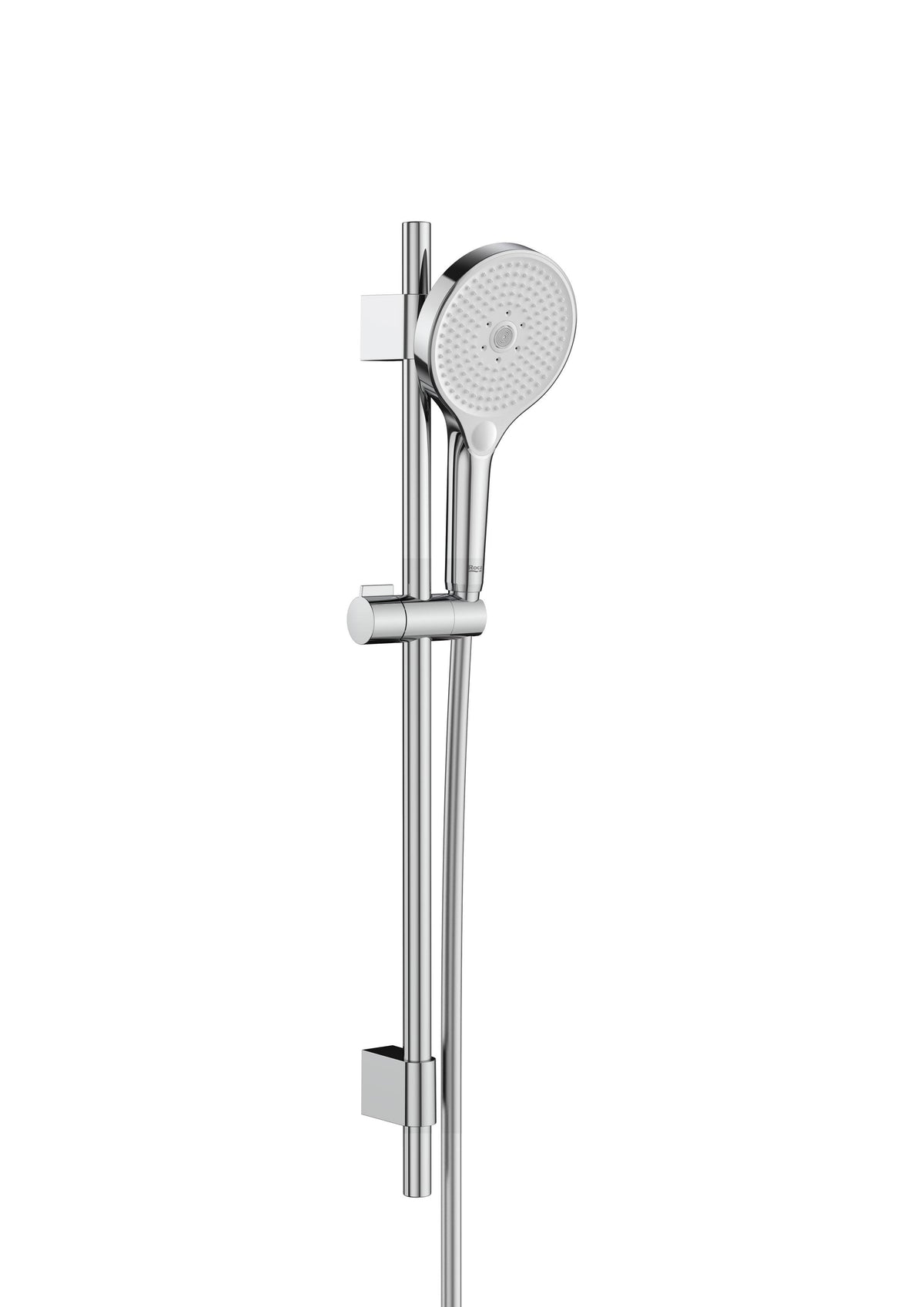 Душ комплект Plenum-N с ръчен душ с 3 функции, тръбно окачване 700 mm и държач с регулируема височина и шлаух 1.70 m