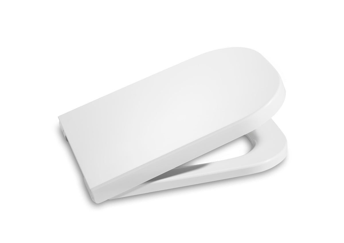 SQUARE - Седалка и капак SUPRALIT® за тоалетна чиния, със забавено падане - The Gap