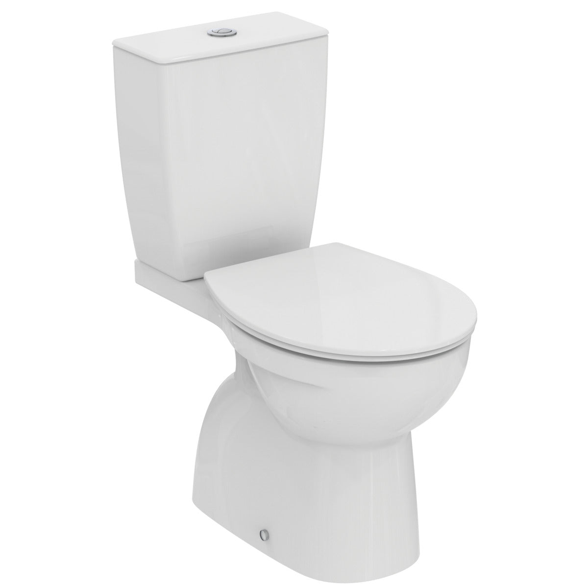 WC комплект Eurovit + с долно водоподаване, с тоалетна седалка с