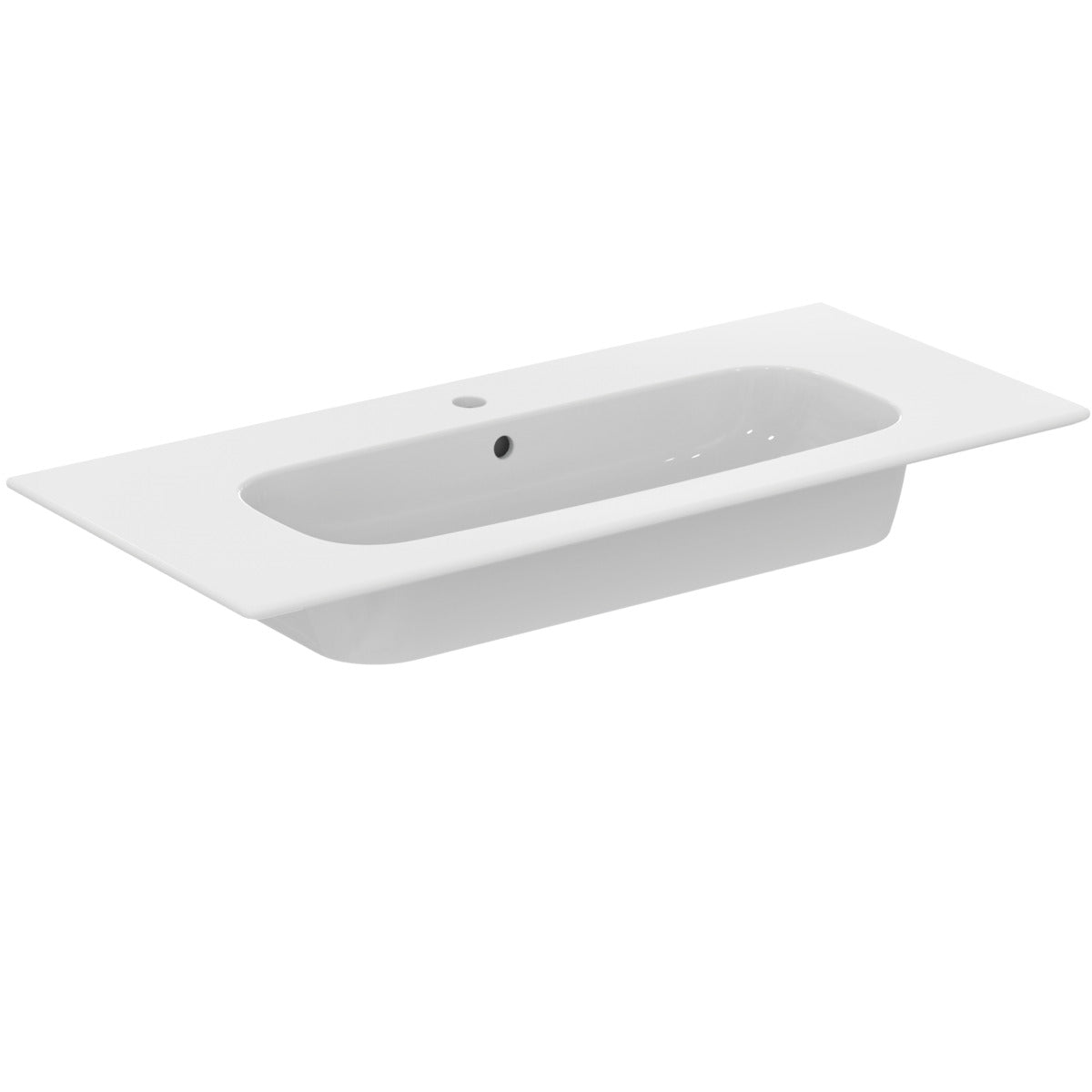 Мивка за мебел с отвор за смесител и преливник - Ideal Standard i.Life A T4621