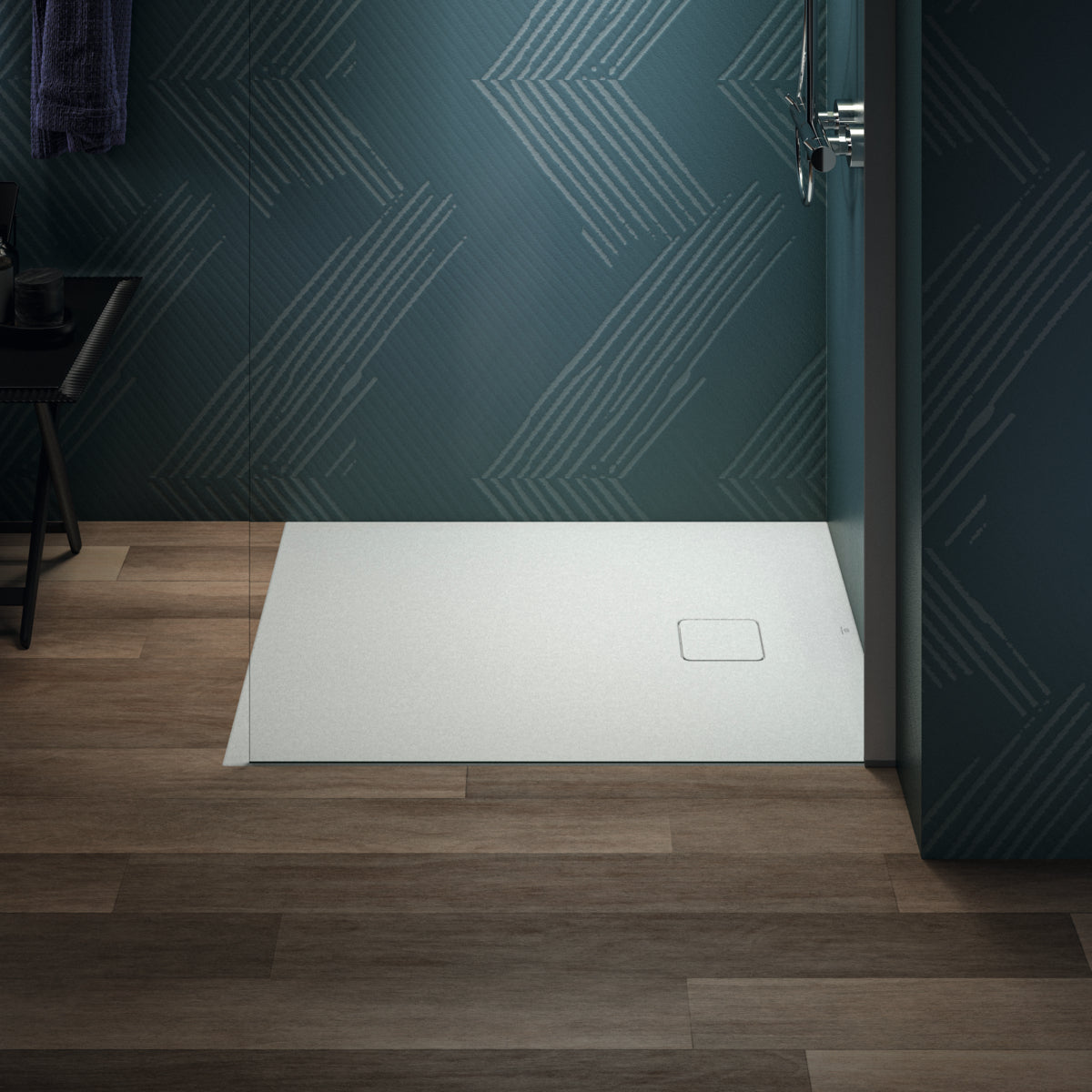 Правоъгълно поддушово корито 100x80 cm - Ultraflat Evo