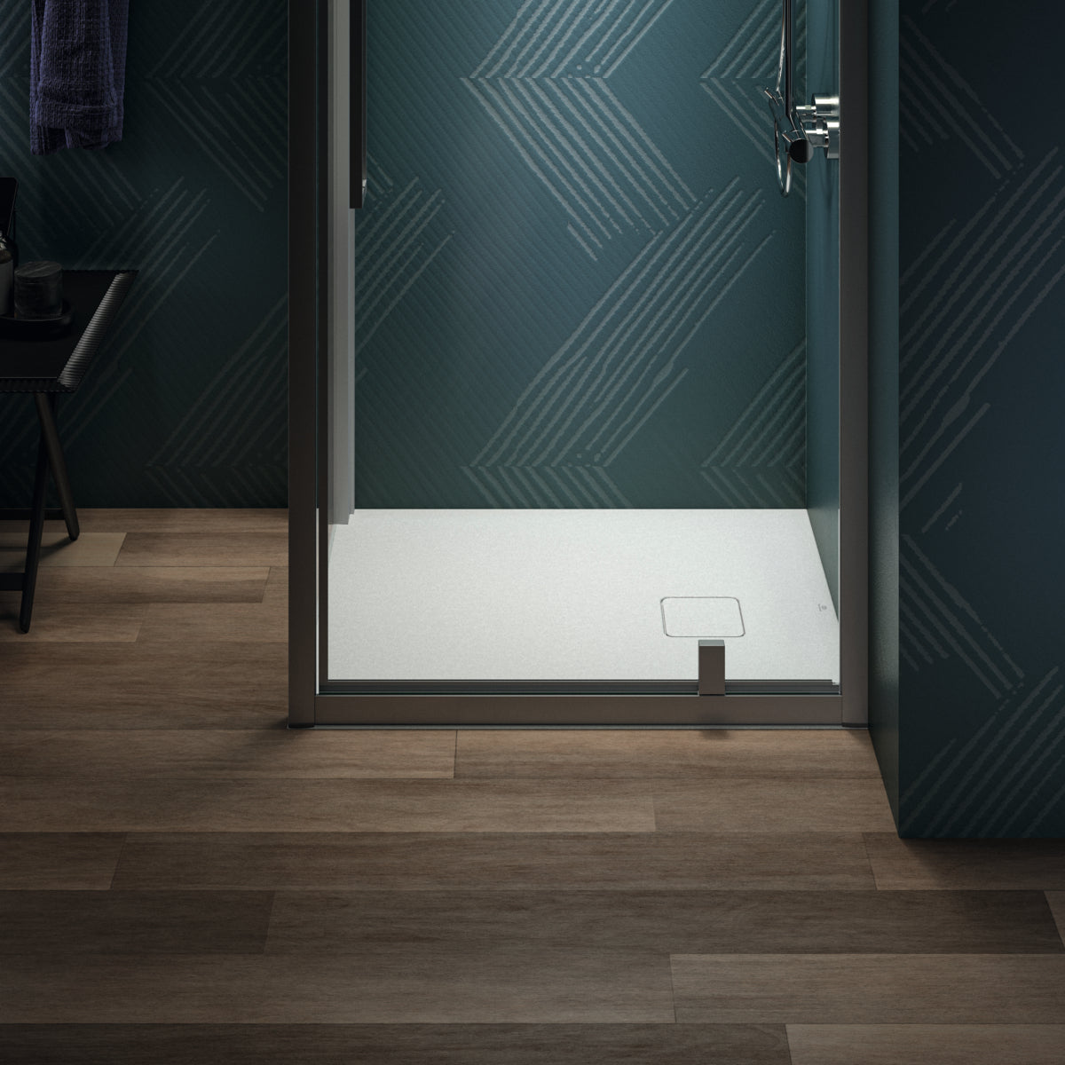Правоъгълно поддушово корито 90x75 cm - Ultraflat Evo