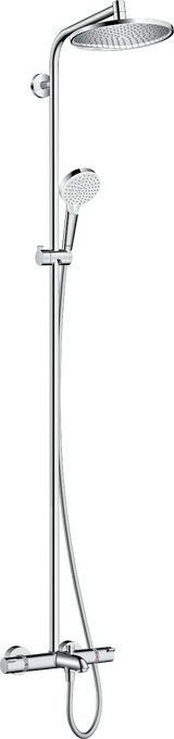Crometta S 240 1jet — Душ система с термостатен смесител за вана и душ,