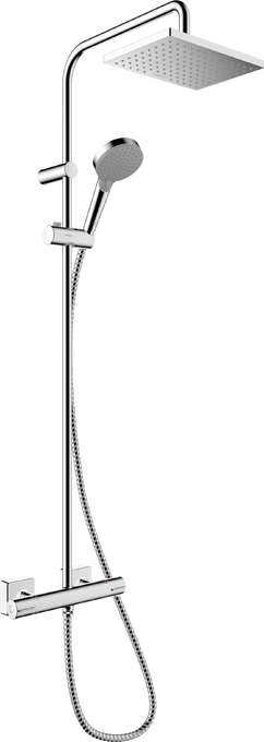 Vernis Shape 230 1jet — Душ система с термостатен смесител за душ,