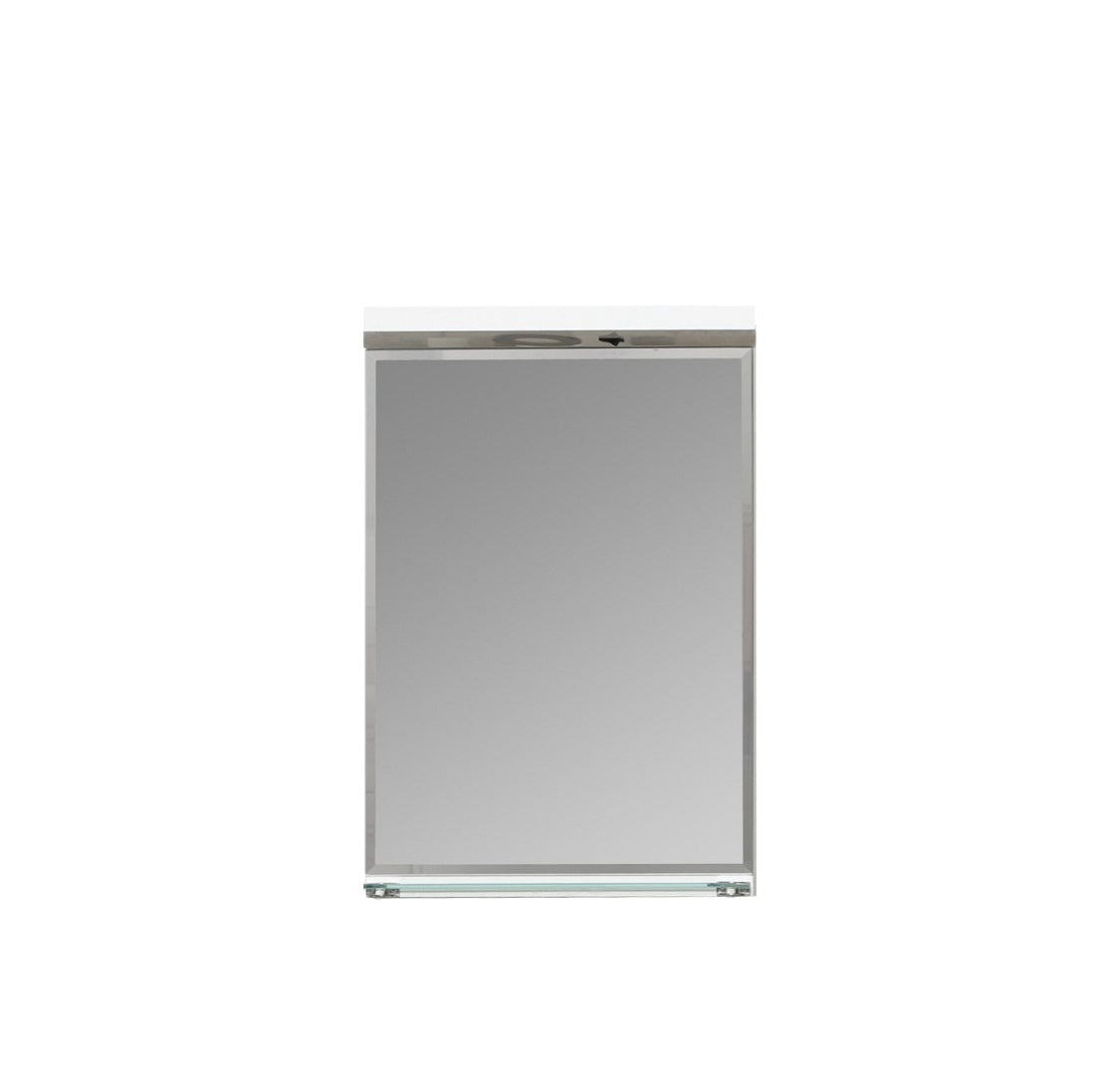 Огледало за баня Лондон с LED осветление, 40 × 60 × 14 см - Makena — снимка 1