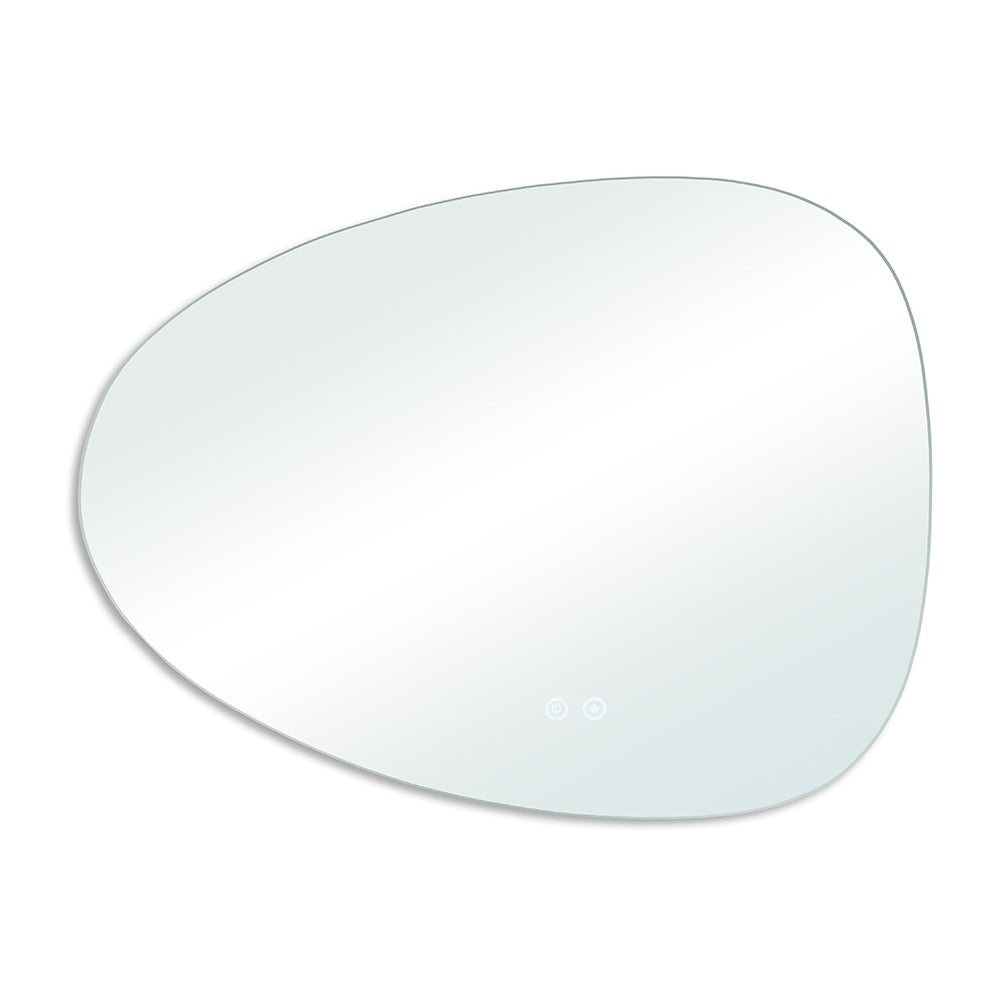 LED огледало LED307 с функция против запотяване, 80 × 60 см - Makena — снимка 1