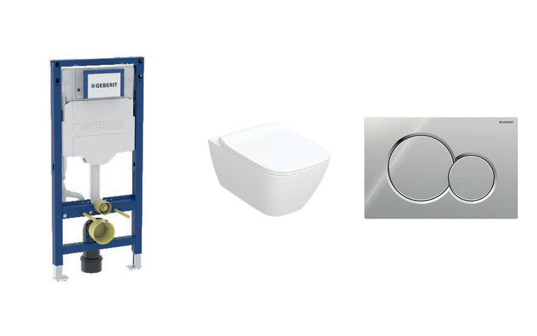 Geberit пакет Sigma с керамика Smyle Square