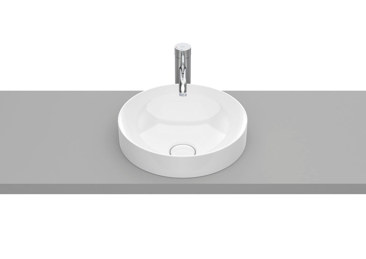 ROUND - Умивалник за полувграждане от FINECERAMIC® - Inspira