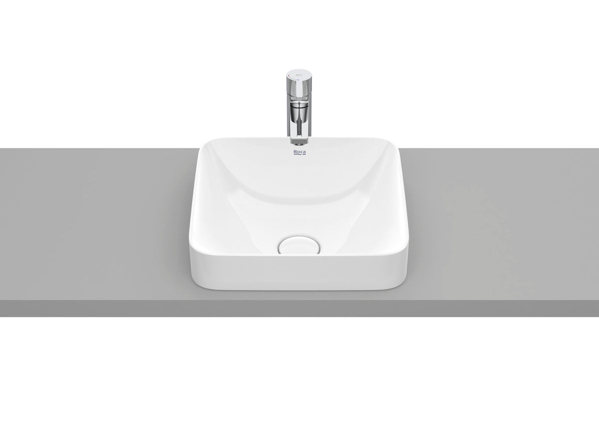 SQUARE - Умивалник за полувграждане от FINECERAMIC® - Inspira