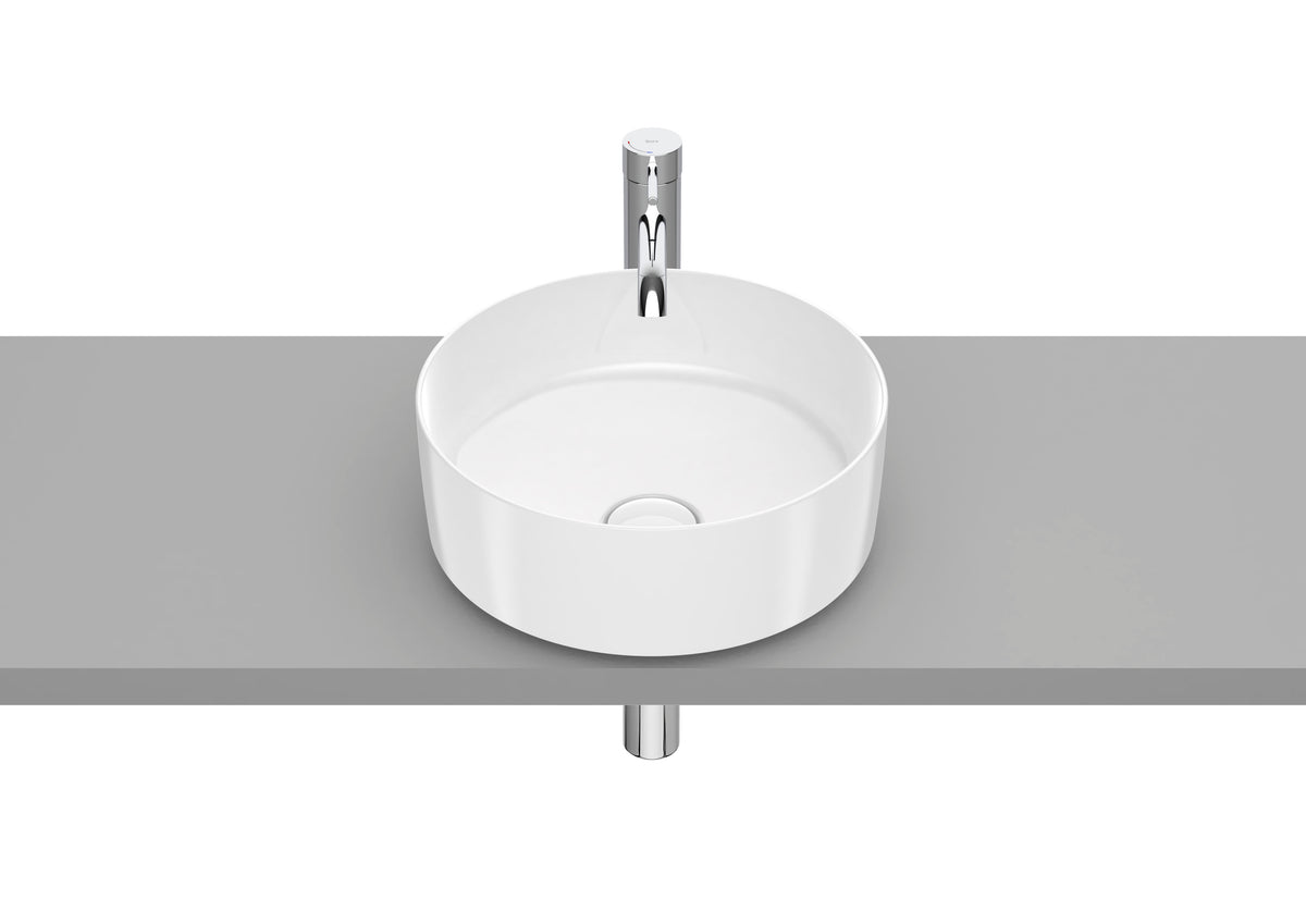 ROUND - Умивалник за върху плот от FINECERAMIC® - Inspira