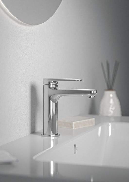 Cerafine O Nuovo — Смесител за умивалник H100 BlueStart®без изпразнител, 3,8 l/min