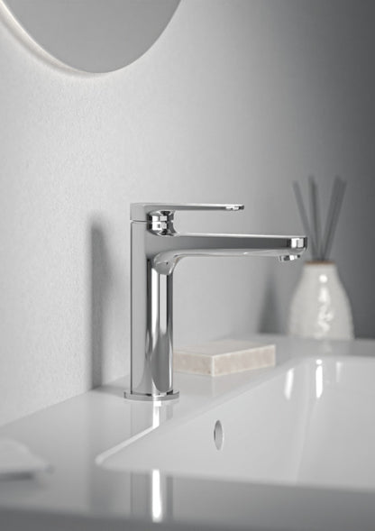 Cerafine O Nuovo — Смесител за умивалник H120 BlueStart®без изпразнител, 3,8 l/min