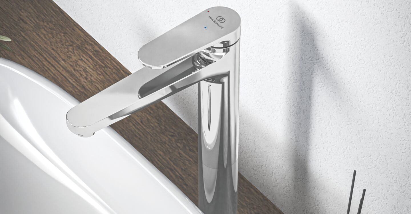 Cerafine O Nuovo — Смесител за умивалник H250 BlueStart®без изпразнител, 3,8 l/min