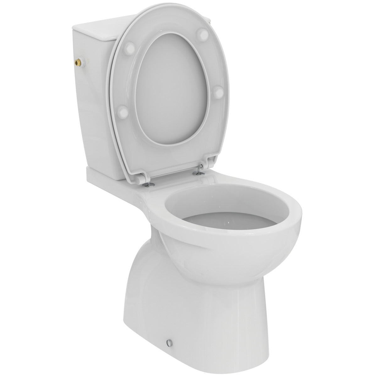 WC комплект Eurovit + със странично водоподаване, с тоалетна седалка с