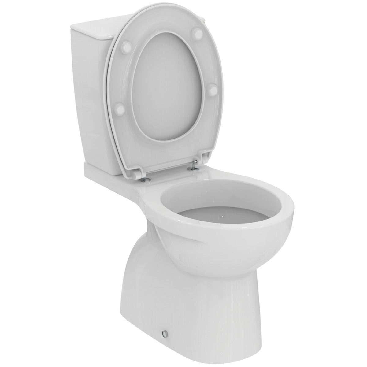 WC комплект Eurovit + с долно водоподаване, с тоалетна седалка с