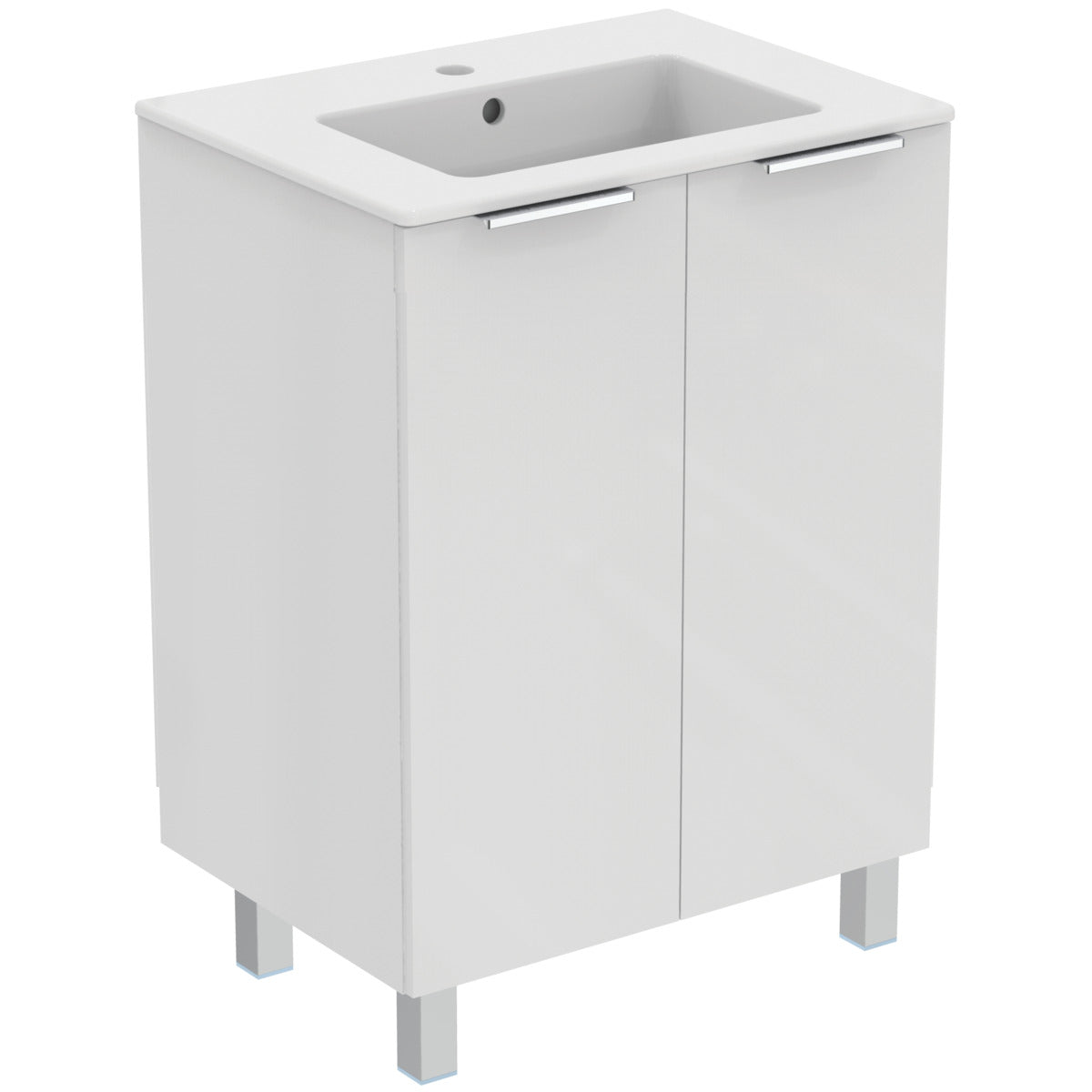 Стоящ шкаф за мивка с 2 врати, система с плавно затваряне - Eurovit+ R0258-60cm