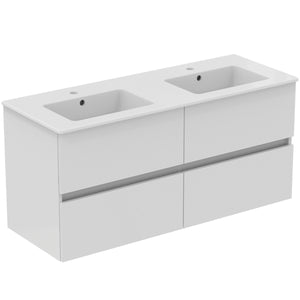 Шкаф за мивка 120 cm за стенен монтаж, 4 чекмеджета - Eurovit