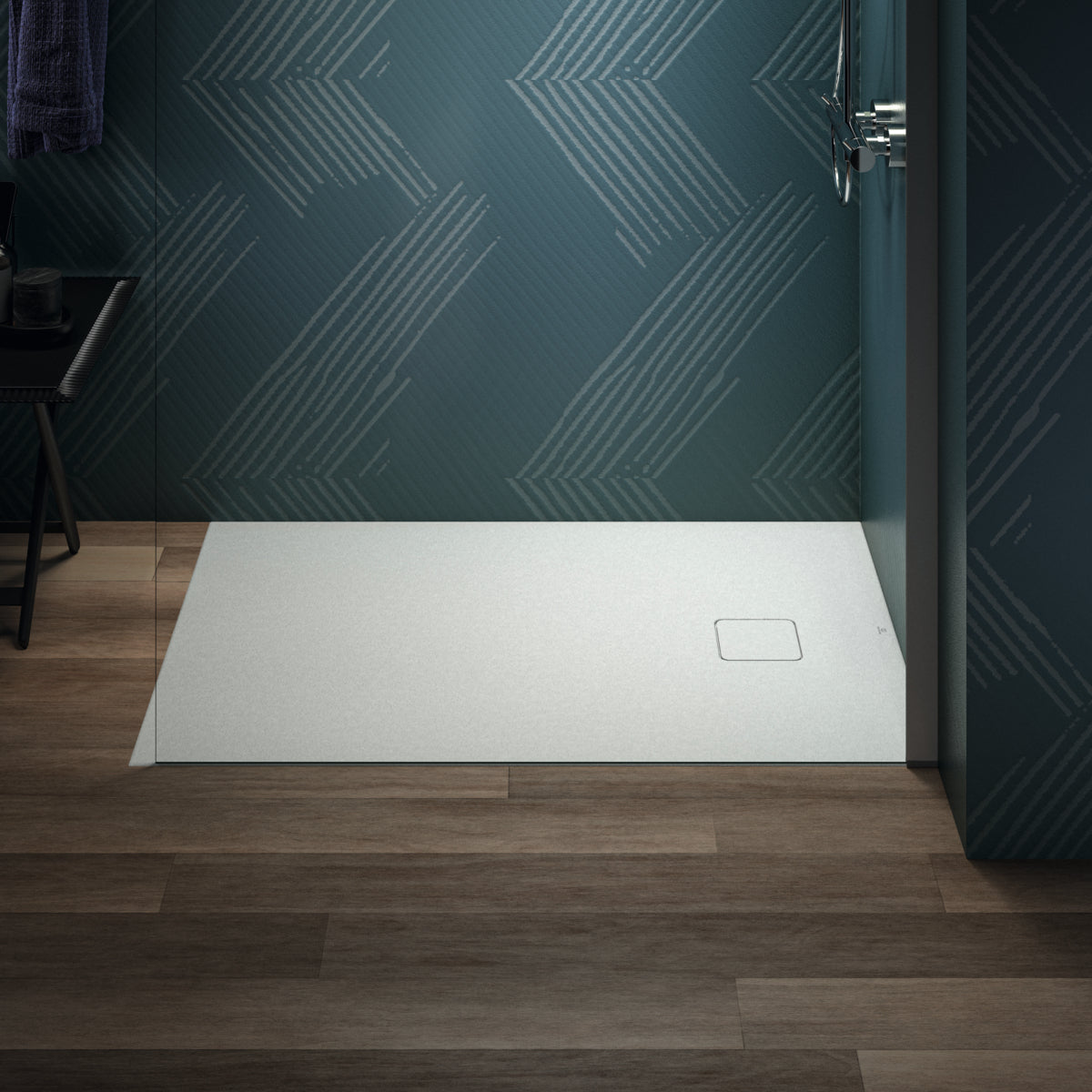 Правоъгълно поддушово корито 120x80 cm - Ultraflat Evo