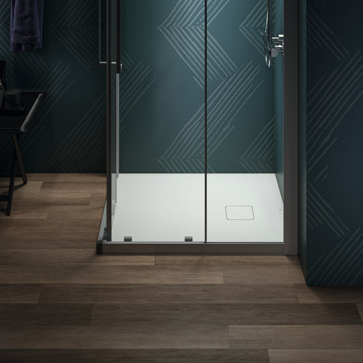Правоъгълно поддушово корито 90x80 cm - Ultraflat Evo