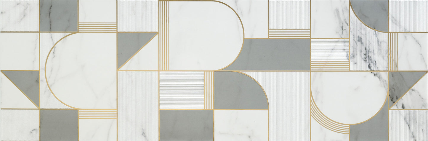 Allmarble 40x120 Decoro Club - Statuario