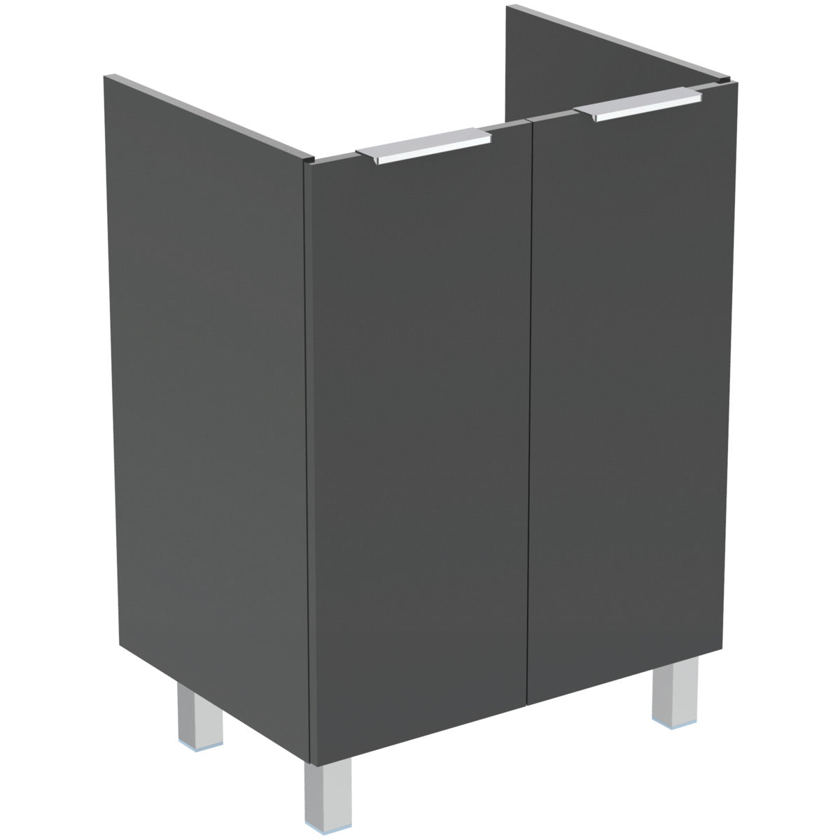 Стоящ шкаф за мивка с 2 врати, система с плавно затваряне - Eurovit+ R0258-60cm